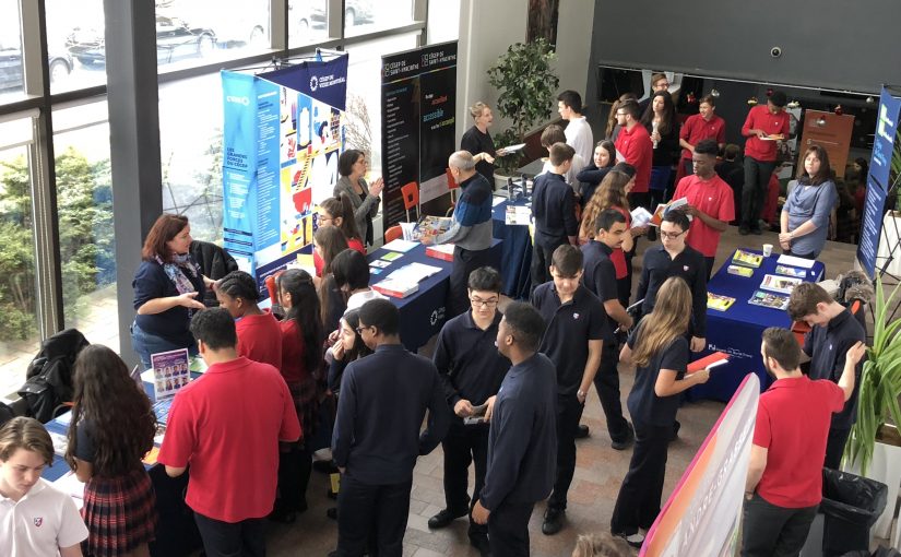 Salon des CÉGEPS ce mardi 4 décembre au CF secondaire de Longueuil
