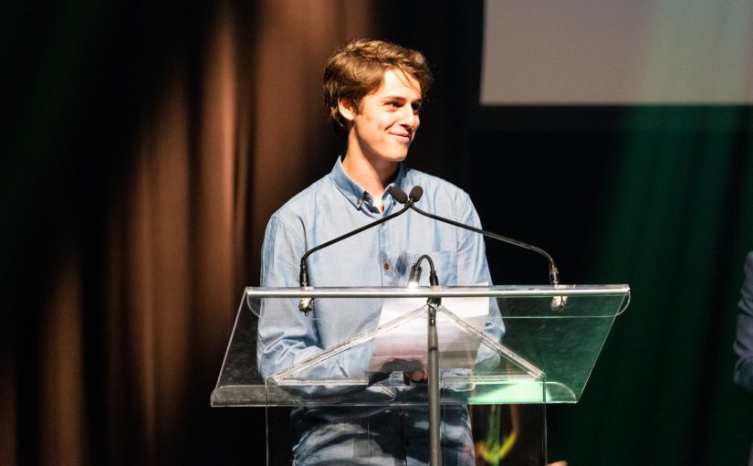 Dominic Laquerre, 1er « Élève-athlète certifié CF » au Gala de l’excellence sportive