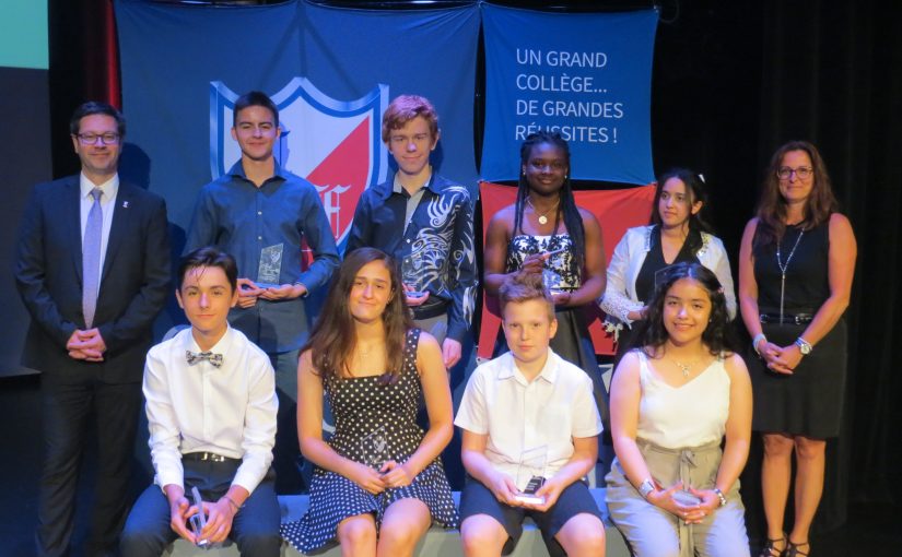 L’excellence au rendez-vous au Collège Français secondaire de Longueuil