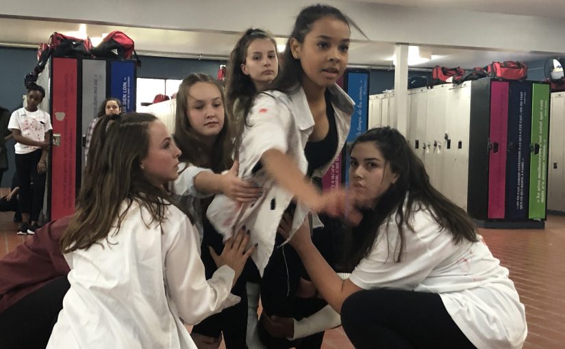 Une prestation de danse pour l’Halloween