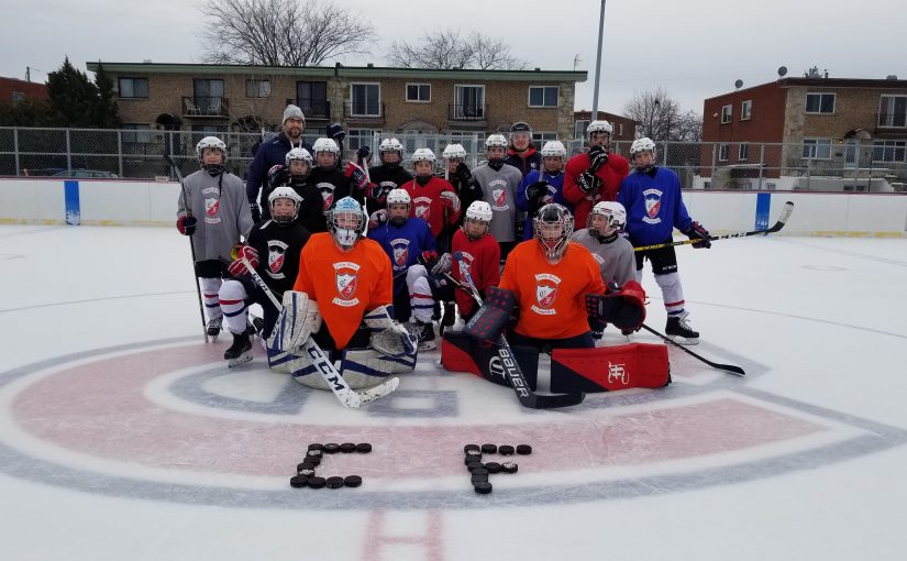 Nos hockeyeurs prennent l’air