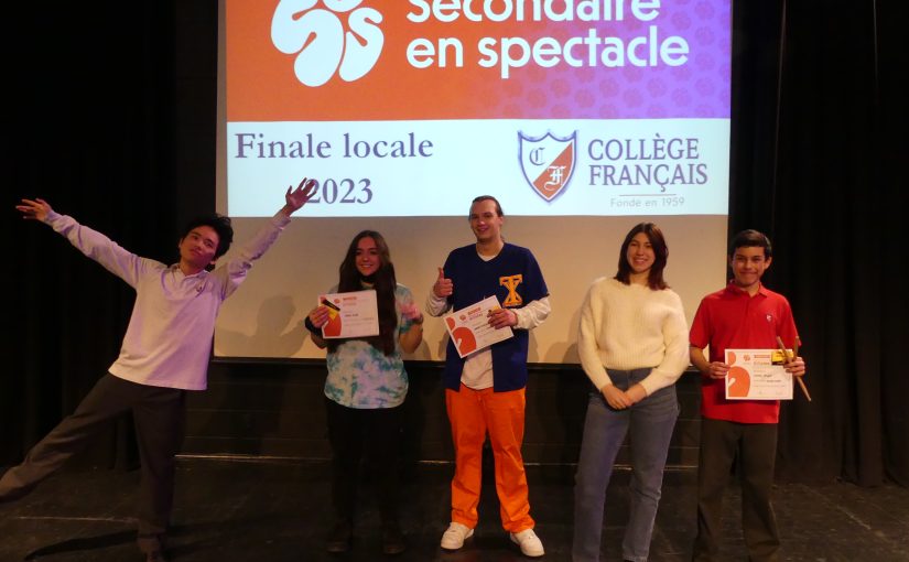 Secondaire en spectacle