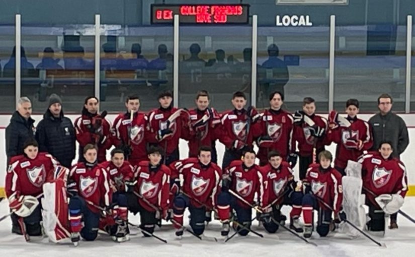 Le Hockey M15 AAA en feu !!