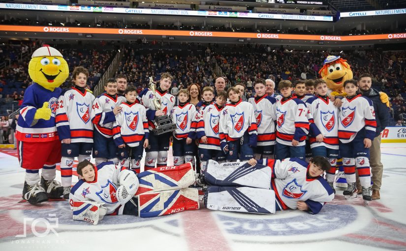 Le Collège en grande finale au Tournoi International de Hockey Pee-Wee de Québec
