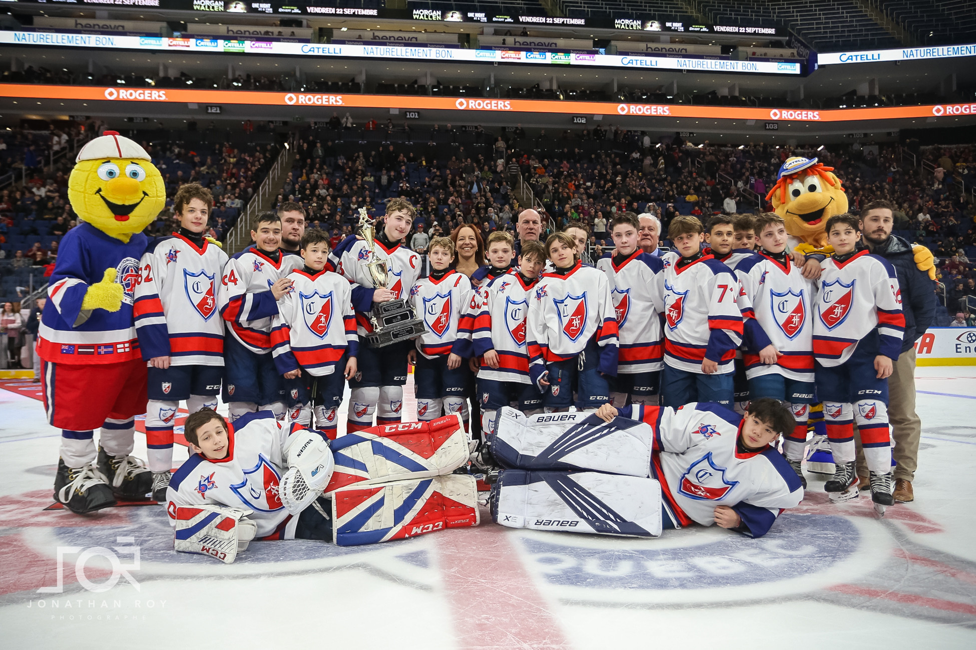 Le Collège en grande finale au Tournoi International de Hockey PeeWee