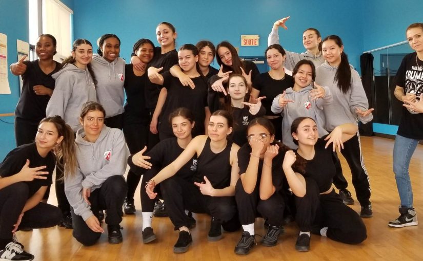 Collaboratrice en « krump »
