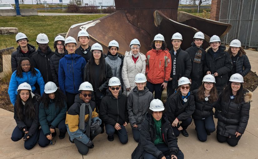 Visite à la centrale électrique de Beauharnois