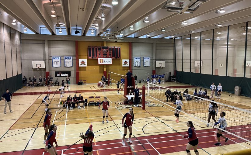Tournoi de volleyball à Québec