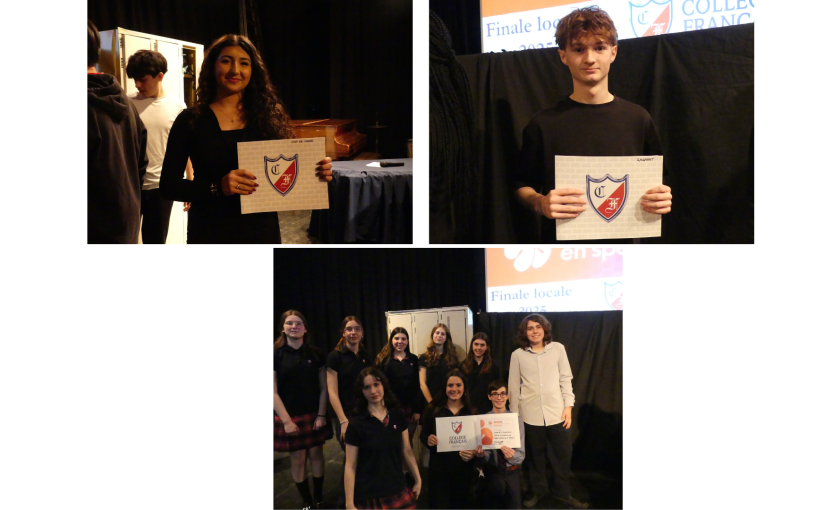 Secondaire en spectacle !
