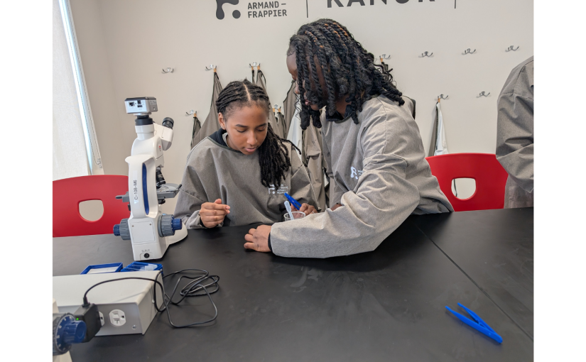 Nos élèves de la concentration sciences ont vécu une expérience fascinante au Musée Armand-Frappier